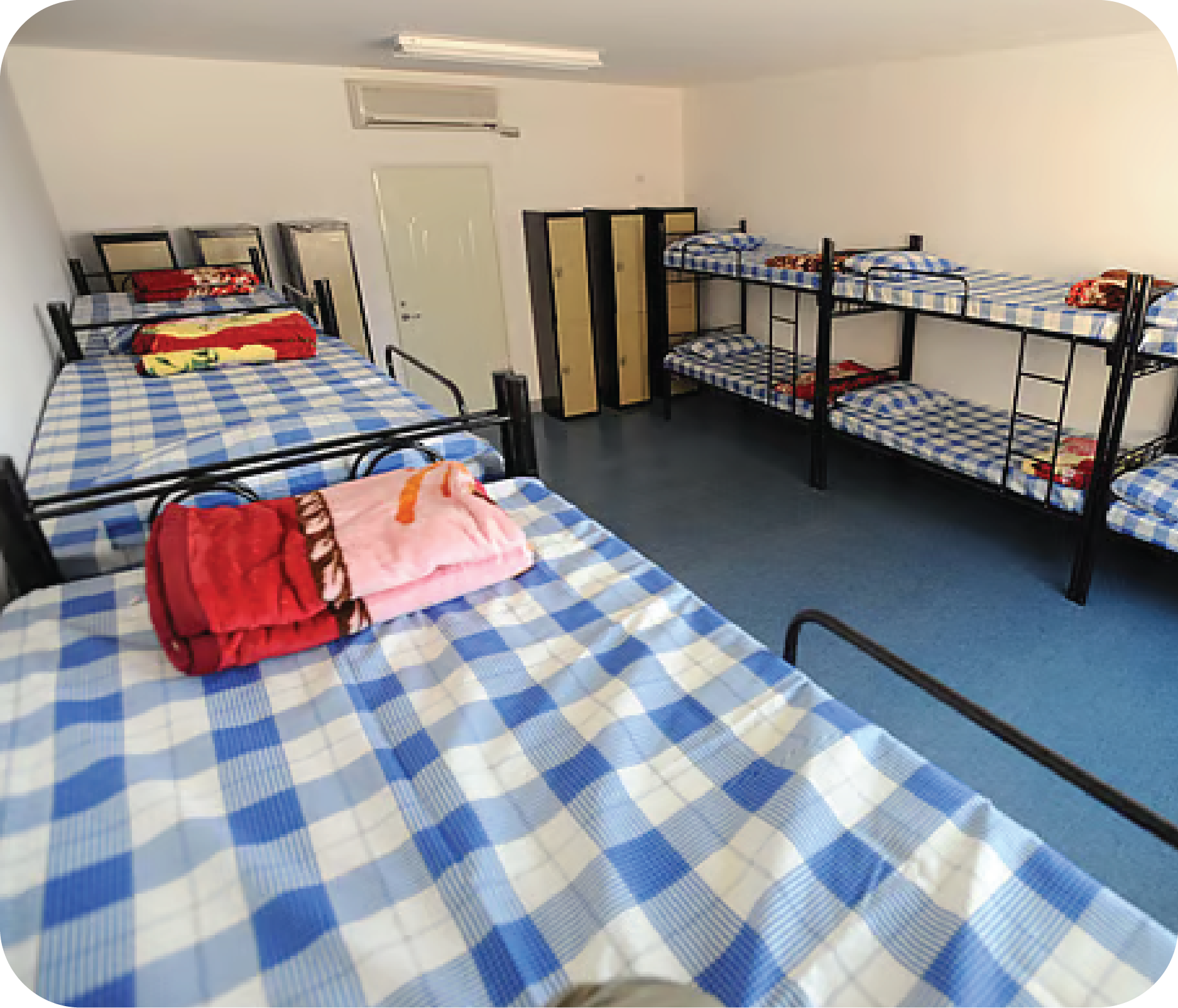 Clean accommodation